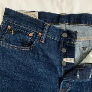 Ralph Lauren Polo RL Dark Wash Slim Straight Jeans
